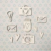 Набор чипборда Mona Design Улыбайся, купить - БлагоЛис