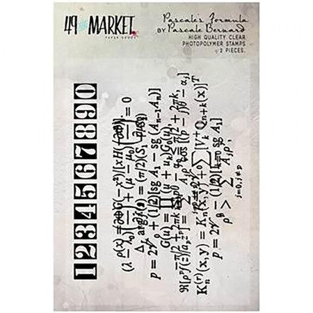 Набор штампов Pascale's Formula,  7,5 х 10 см, ТМ 49 & Market, купить - БлагоЛис