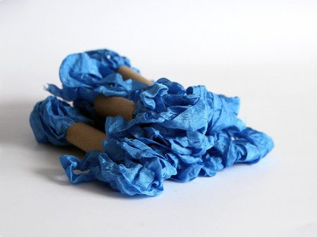 Шебби лента Синяя джинса, 1 ярд, купить - БлагоЛис