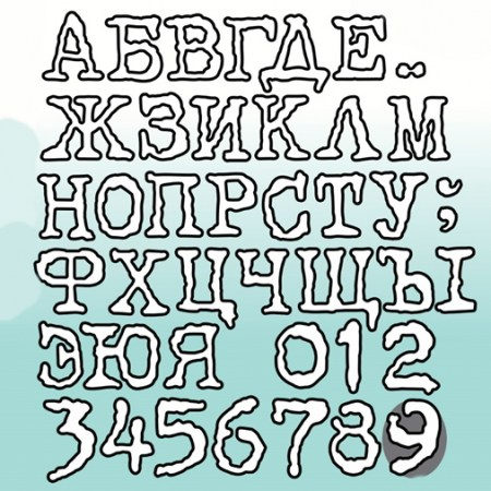 Набор ножей "Напечатано на машинке", 10 х 14 мм, ТМ Mimicut, купить - БлагоЛис