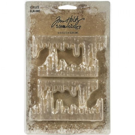 Набор декоративных сосулек idea-ology icicles, 4 штуки, Tim Holtz, купить - БлагоЛис