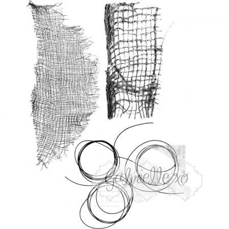Набор штампов Gabi's Loose Threads, 10 х 14,5 см, ТМ 49 & Market , купить - БлагоЛис
