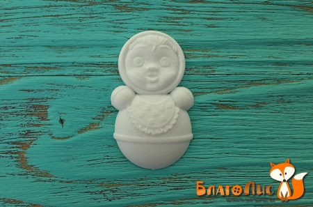 Фигурка из пластика Неваляшка, 3 х 4,5 см, купить - БлагоЛис