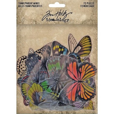 Набор ацетатных бабочек Idea-Ology Wings, 72 штуки, ТМ Tim Holtz 