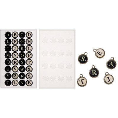 Набор металлических подвесок Idea-Ology Metal charms, 16 штук, ТМ Tim Holtz