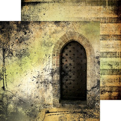 1/3 Набора бумаги FADED MEMORIES, 15,3 х 15,3 см, 6 двусторонних листов, плотность 250 грамм, ТМ Craft O'Clock
