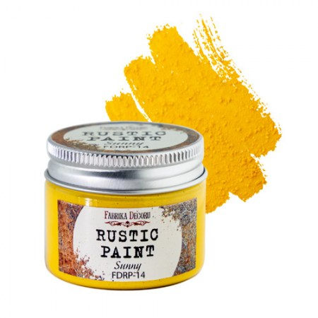 Краска Rustic, цвет Солнечный, Фабрика Декора , купить - БлагоЛис
