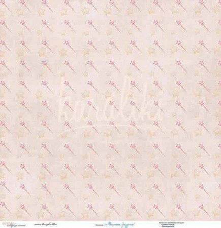 Лист односторонней бумаги Каралики 30x31 см 200 грамм F102, купить - БлагоЛис