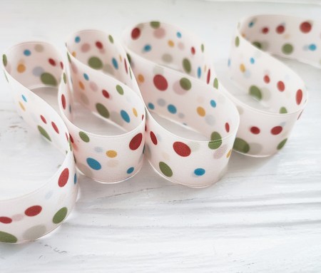 Лента Монпансье 25 мм, DIY Ribbon's, цена за 1 ярд ( 90 см ), купить - БлагоЛис