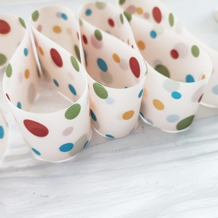 Лента Монпансье 40 мм, DIY Ribbon's, цена за 1 ярд ( 90 см ), купить - БлагоЛис