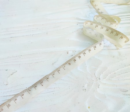 Лента Сантиметровая лента 15 мм, DIY Ribbon's, цена за 1 ярд ( 90 см ), купить - БлагоЛис
