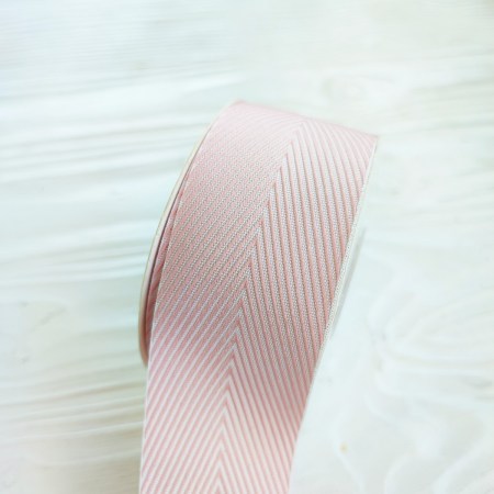 Лента твиловая розовая 38 мм, DIY Ribbon's, цена за 1 ярд ( 90 см ), купить - БлагоЛис