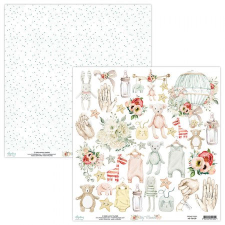 Лист для вырезания Tiny Miracle, 30,5 х 30,5 см, плотность 240 грамм, ТМ Mintay by Karola    , купить - БлагоЛис