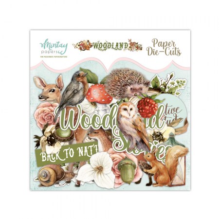 Набор высечек Woodland, 53 шт., ТМ Mintay by Karola, купить - БлагоЛис