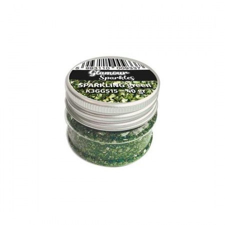 Топпинг Стеклянная крошка, 40 г, цвет Green, Stamperia  , купить - БлагоЛис