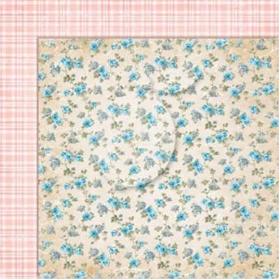 Лист двусторонний Sense and sensibility 07, 30,5 х 30,5 см, плотность 250 г, ТМ Lemoncraft   