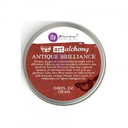 Воск Art Alchemy Antique Brilliance Wax Finnabair, Prima Marketing, цвет огненно-красный , купить - БлагоЛис