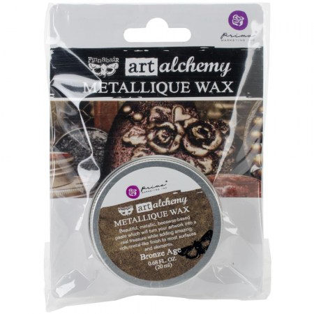 Воск Art Alchemy Metallique Wax Finnabair, Prima Marketing, цвет старая бронза, купить - БлагоЛис