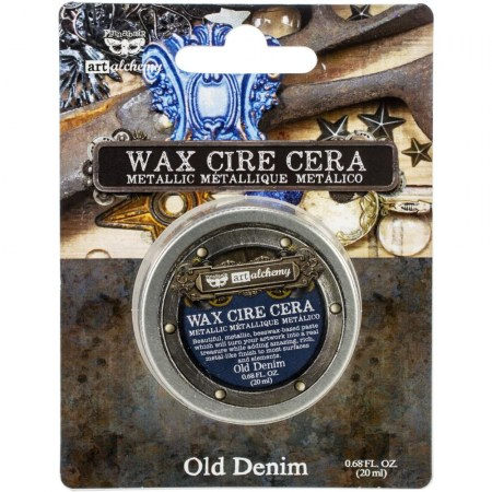 Воск Art Alchemy Metallique Wax Finnabair, Prima Marketing, цвет старая джинса, купить - БлагоЛис
