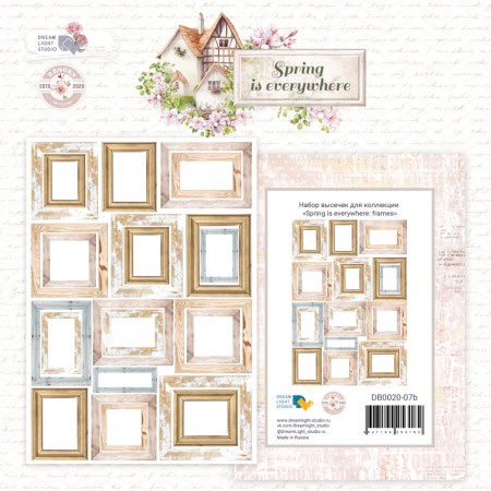 Высечки из коллекции "Spring is everywhere: Frames"  ТМ Dream Light Studio, купить - БлагоЛис