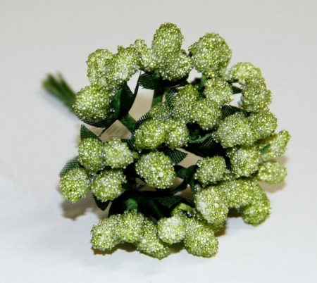 Декоративная веточка DKB030C F47green (зеленая), цена за 1 штуку, купить - БлагоЛис