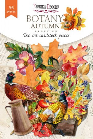 Набор высечек коллекция "Botany autumn redesign", 56 шт., плотность 250 г, Фабрика Декора, купить - БлагоЛис