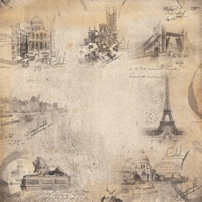 Набор двусторонней скрап бумаги "Family Heritage", 30.5x30.5 см, плотность 250 грамм, Фабрика Декору