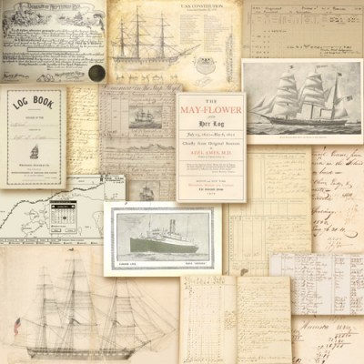 Набор двусторонней скрап бумаги "Memories of the sea", 30.5x30.5 см, плотность 250 грамм, Фабрика Декору