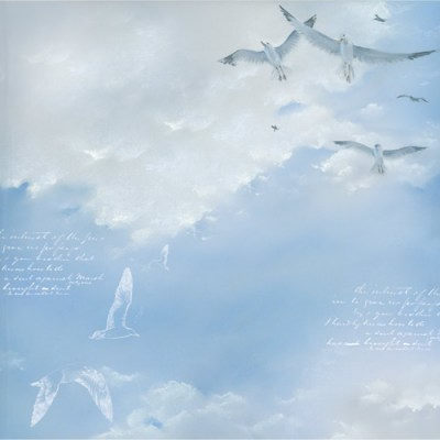 Набор двусторонней скрап бумаги "Memories of the sea", 30.5x30.5 см, плотность 250 грамм, Фабрика Декору