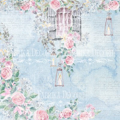 Набор скрапбумаги Shabby love 30,5 x 30,5 см, плотность 200 г, 10 листов, Фабрика Декора