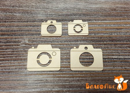 Набор фотоаппаратов, 4 шт. (2/3х1.5/2.5 см), купить - БлагоЛис