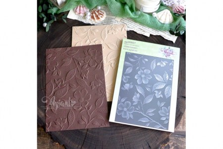 Папка для тиснения 3D "Цветение", ТМ Agiart, купить - БлагоЛис