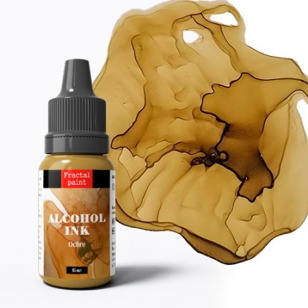 Спиртовые чернила «Ochre» (Охра), 15 мл., ТМ Fractal Paint, купить - БлагоЛис