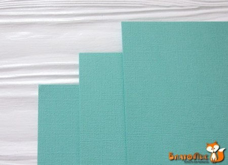 Кардсток текстурированный,цвет мятно-бирюзовый, 30,5 * 30,5, плотность 216 г/м, ТМ KDS   , купить - БлагоЛис