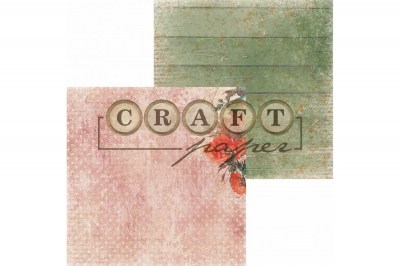 Набор бумаги "Муза", 8 листов, 20 х 20 см, плотность 190 гр\м2, ТМ Craft Paper
