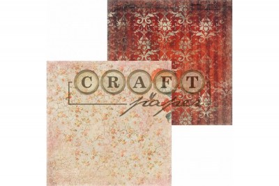 Набор бумаги "Муза", 8 листов, 20 х 20 см, плотность 190 гр\м2, ТМ Craft Paper