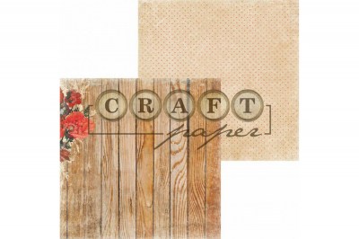 Набор бумаги "Муза", 8 листов, 20 х 20 см, плотность 190 гр\м2, ТМ Craft Paper