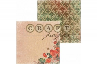 Набор бумаги "Муза", 8 листов, 20 х 20 см, плотность 190 гр\м2, ТМ Craft Paper