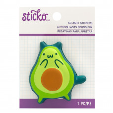 Объемный стикер AvoCatO, 6 см, Sticko, купить - БлагоЛис