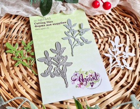 Нож для вырубки "Веточка омелы", ТМ Agiart, купить - БлагоЛис