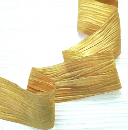 Лента шелковая 50 мм, цвет хемелион, DIY Ribbon's, цена за 1 ярд ( 90 см ), купить - БлагоЛис