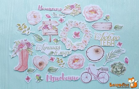 Набор высечек Fleur design "Мой сад", 190 грамм, купить - БлагоЛис