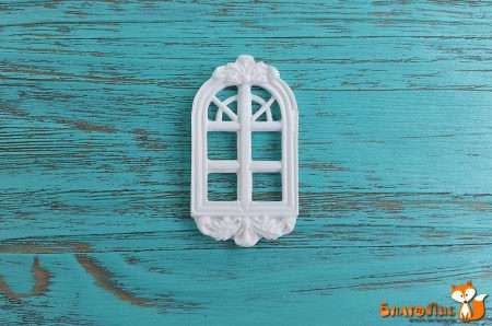 Фигурка из пластика Французское окно, 3 х 5 см, купить - БлагоЛис