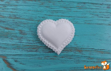 Фигурка из пластика Большое сердце, 4 х 4 см, купить - БлагоЛис