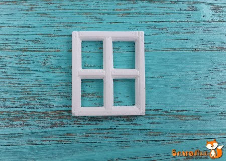 Фигурка из пластика Окно, 3,5 х 4 см, купить - БлагоЛис