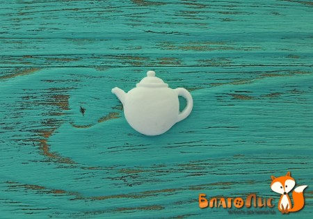 Фигурка из пластика Чайник 2 х 2,5 см, купить - БлагоЛис