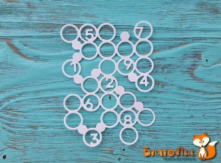 Вырубка фоновая Винтаж, 10 х 7,5 см, купить - БлагоЛис