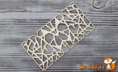 Фоновый чипборд "S" №8, 6х12 см, купить - БлагоЛис