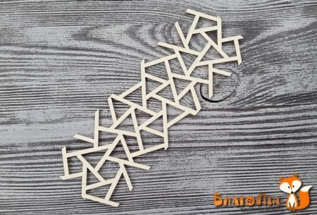Фоновый чипборд "S" №1, 5х14.5 см, купить - БлагоЛис