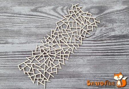 Фоновый чипборд "S" №5, 5.5х15 см, купить - БлагоЛис